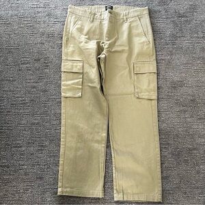 WESC Khaki Relaxed Fit Men's Tan Cargo Pants